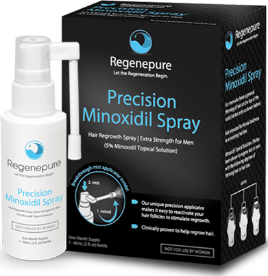 Salonceuticals Introduces New RegenePure Precision Minoxidil Spray For Men