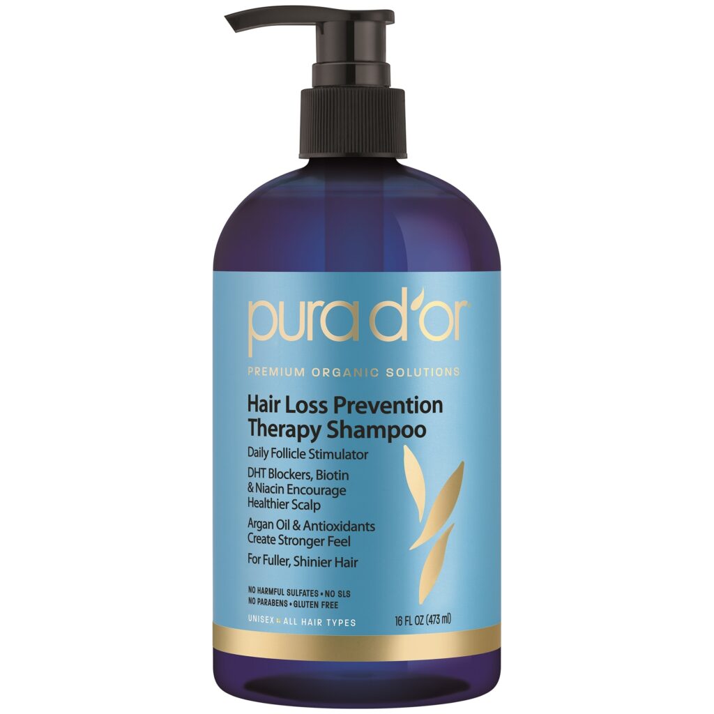 Pura D'or: Premium Organic Shampoo: Hair Loss Prevention
